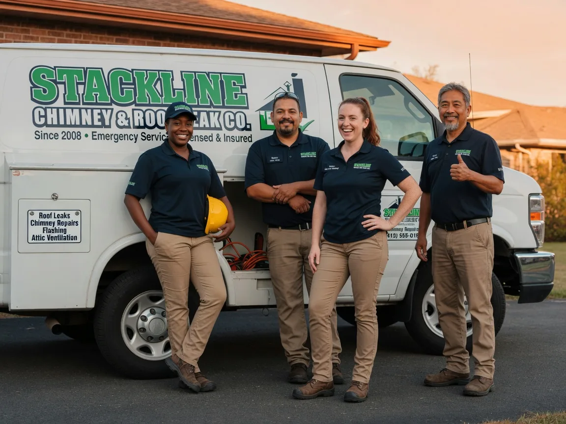 Chimney flashing repair company in Deerfield, MA